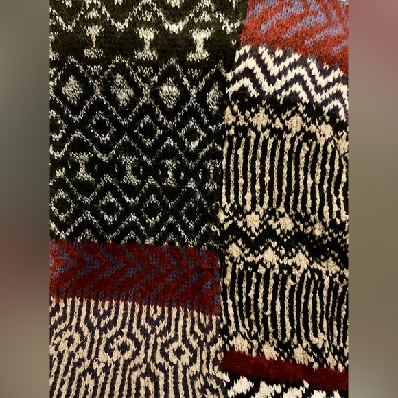 Free People multi color Cowl Neck Sweater - Picture 4 of 4